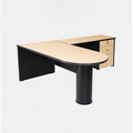 ESCRITORIO SECRETARIAL RADIAL escritorio en L con cajonera DiMo Diseño y Mobiliario